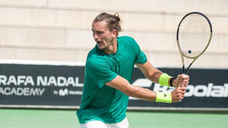 Zverev se prepara para el US Open en Mallorca