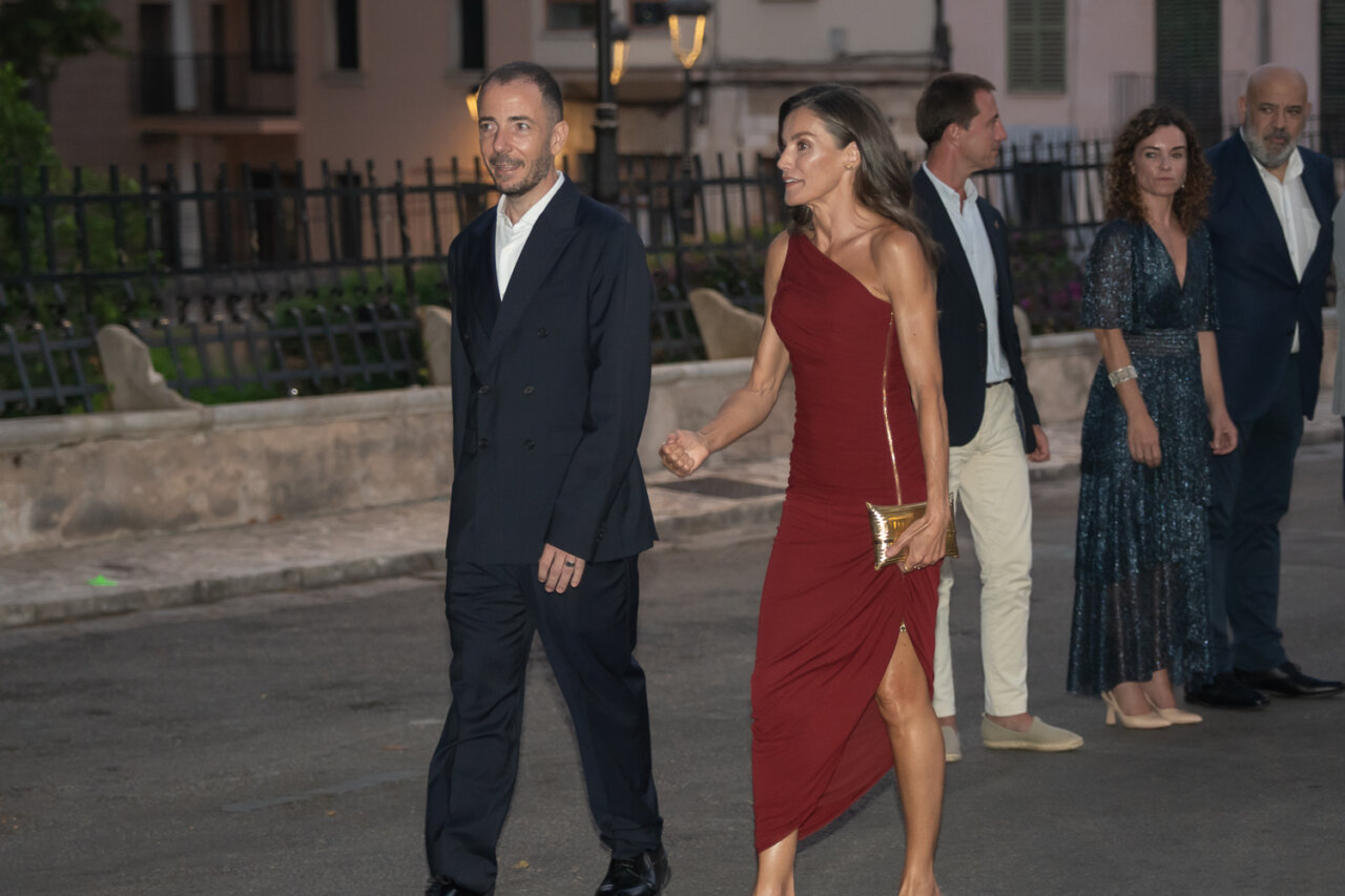 Reina Letizia y otros asistentes en la clausura del Atlàntida Mallorca Film Fest 2026