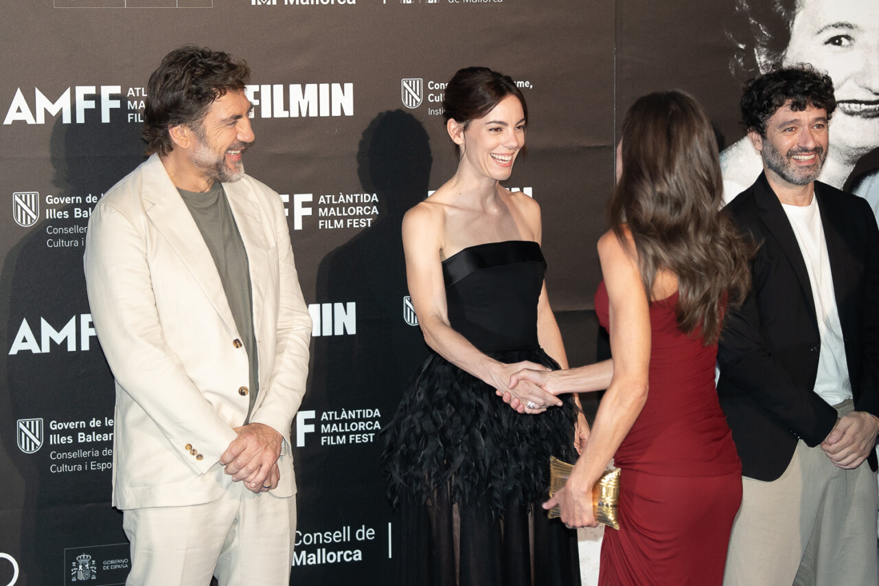 La Reina Letizia interactuando en la clausura del Atlàntida Film Fest 2026.