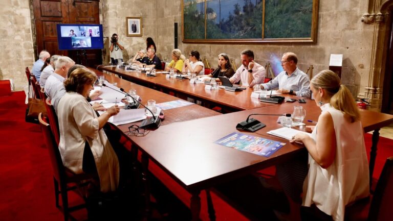 Reuni&oacute;n del Govern de Baleares sobre el plan de inundaciones