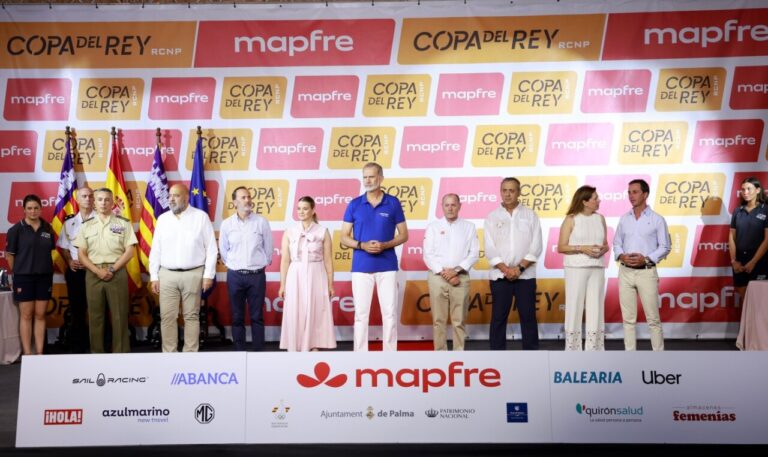 Ceremonia de entrega de premios de la Copa del Rey de Vela