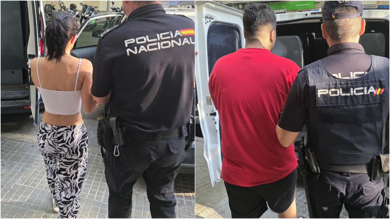 Detenidos por tr&aacute;fico de drogas en General Riera, Palma.