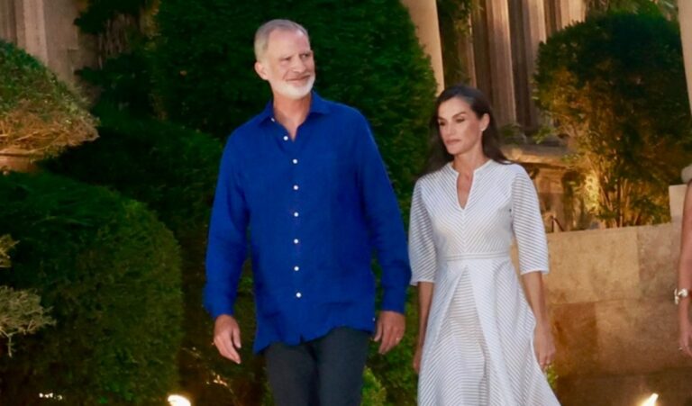 Felipe VI y Letizia en un evento en Mallorca