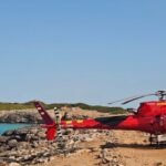 Helicóptero de los bomberos de Mallorca en cala Varques