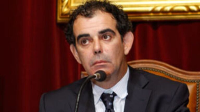 Jaume Mulet en una conferencia sobre Costas y Litoral
