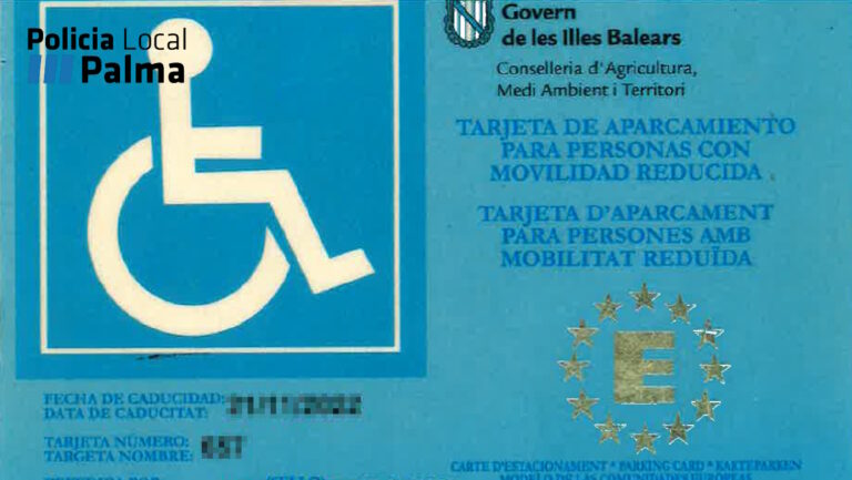 Pillada en Playa de Palma usando una tarjeta de movilidad reducida de un fallecido