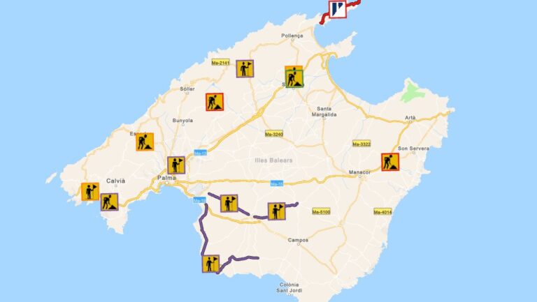 Un nuevo visor inteligente informará del estado de las carreteras de Mallorca en tiempo real