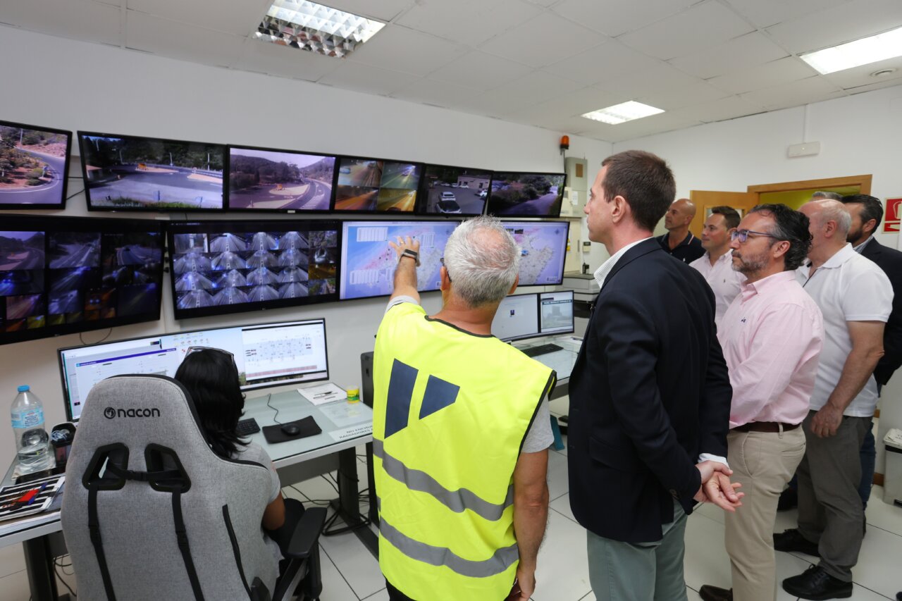 Presentación del visor inteligente para el estado de carreteras en Mallorca